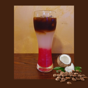 Mocktail - Coconut black coffee