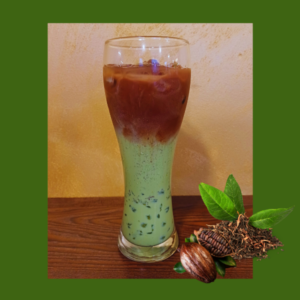 Milk - Green milk tea choco