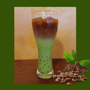 Milk - Green milk tea coffee